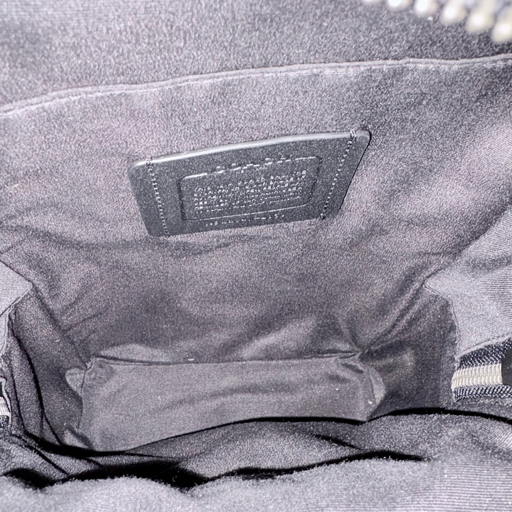 12. Coach Men's West Pack Black and Gray Crossbody - Picture 3 of 4